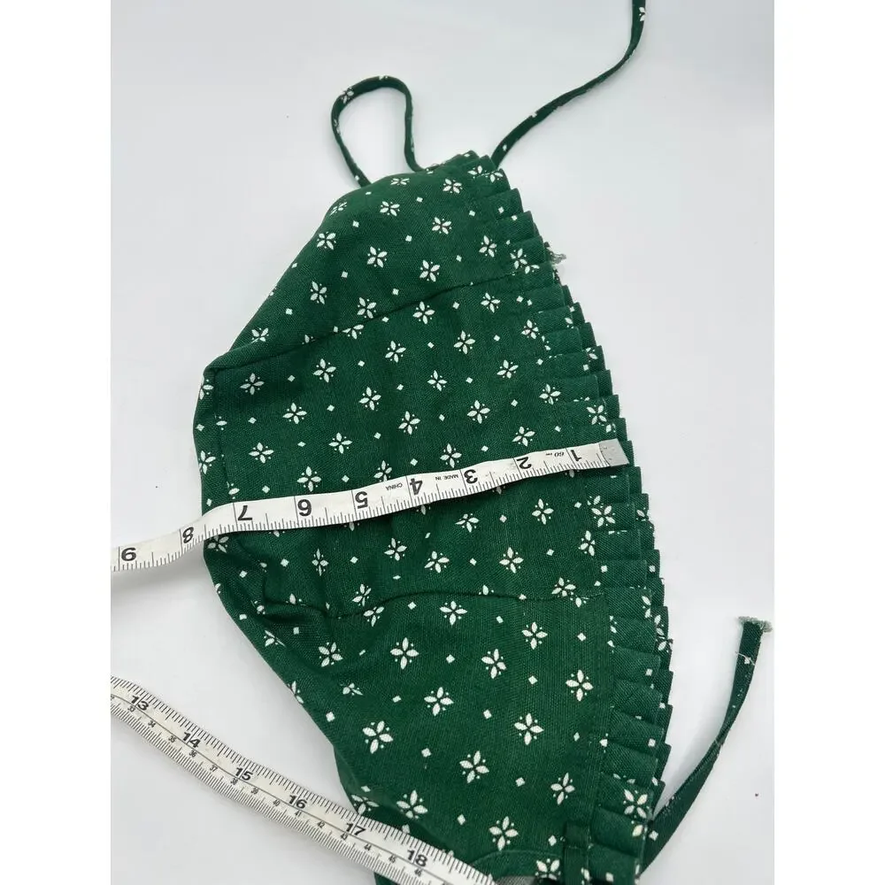 Longaberger Green Floral Basket Liner & Clear Protector – Country Cottage Rustic